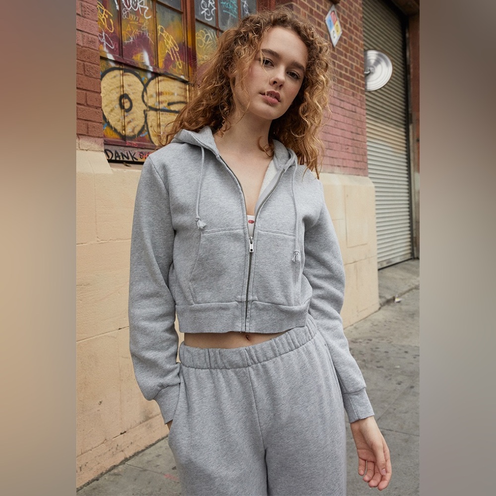 John Galt Cropped Hoodie